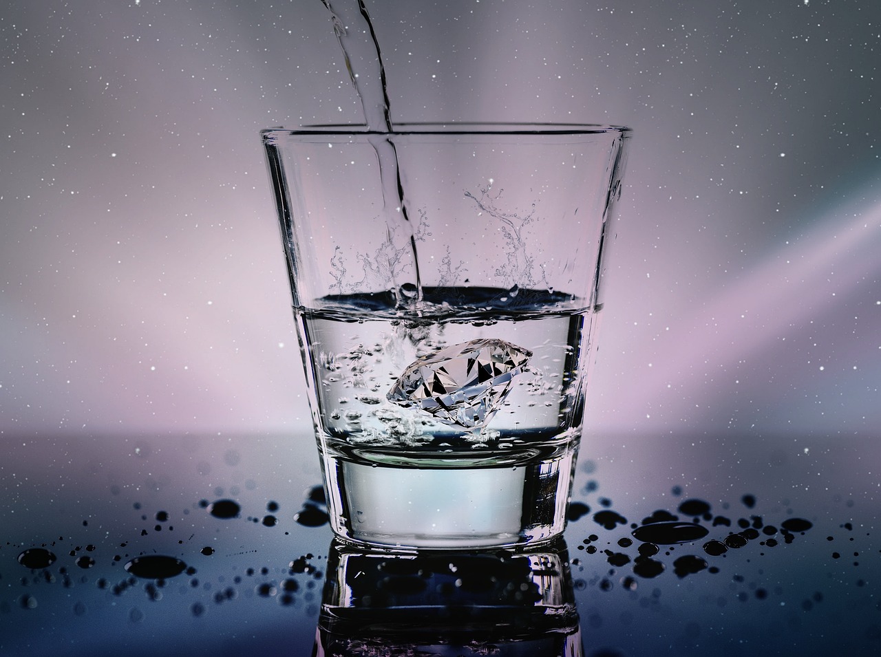 Glass of water, symbolizing the purity, quality, and unique benefits of Kangen water as discussed in the blog 'Debunking the Enagic Water Scam: Real Success Stories and Kangen Water Benefits.